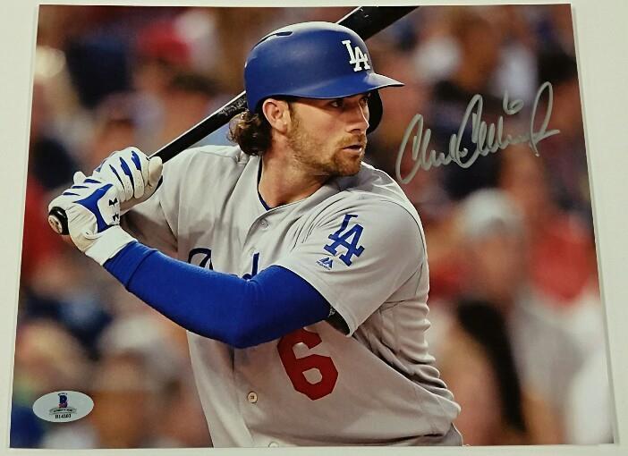 CHARLIE CULBERSON Autograph DODGERS Signed 8x10#2 Photo Poster painting Auto w/ Beckett BAS COA