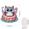 Acryl Donut Eule - 5d DIY Handwerk Ornament