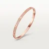 CARTIER LOVE BRACELET, SMALL MODEL, PAVED