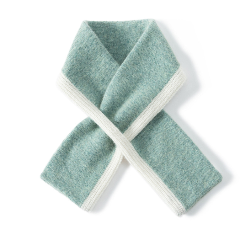 100% Cashmere Neck Scarf Coco Style REAL SILK LIFE