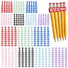 20 Pcs Numbered Pencil Toppers 1-20 Reusable Classroom Pencil Labels for Teachers Pencil Tracking Ma