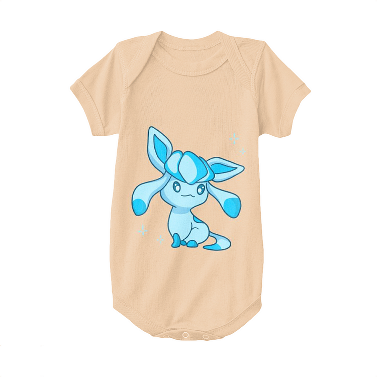 Short-sleeve Unisex T-shirt Glaceon Pokemon Eevee -  Norway