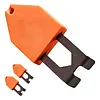Rope Anchor Hook Portable Chalk Line Anchor Hook Tool Multifunctional Ropes Management Tools One-Handed Fixing Quick Release Utility Hooks Carpentry Tools and Accessories