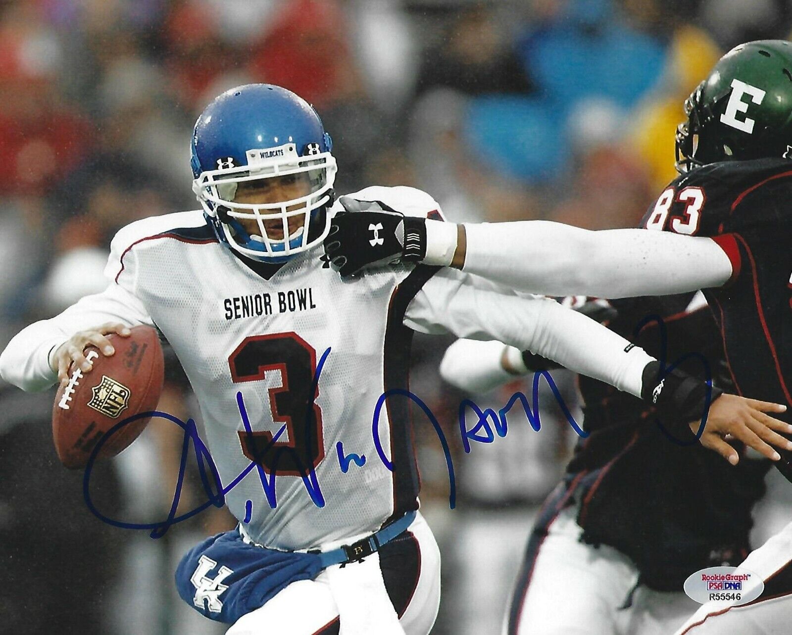 Andre' Woodson Signed 8x10 Photo Poster painting PSA/DNA COA Kentucky Wildcats Football Picture