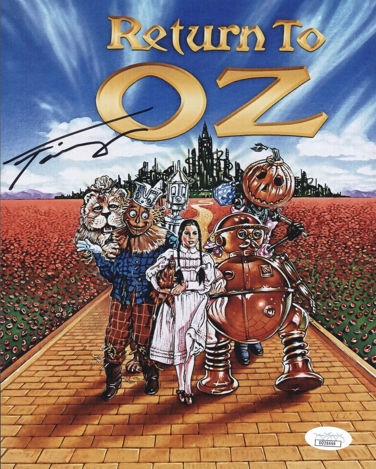 FAIRUZA BALK Signed RETURN TO OZ 8x10 Photo Poster painting SEXY Autograph The Craft JSA COA