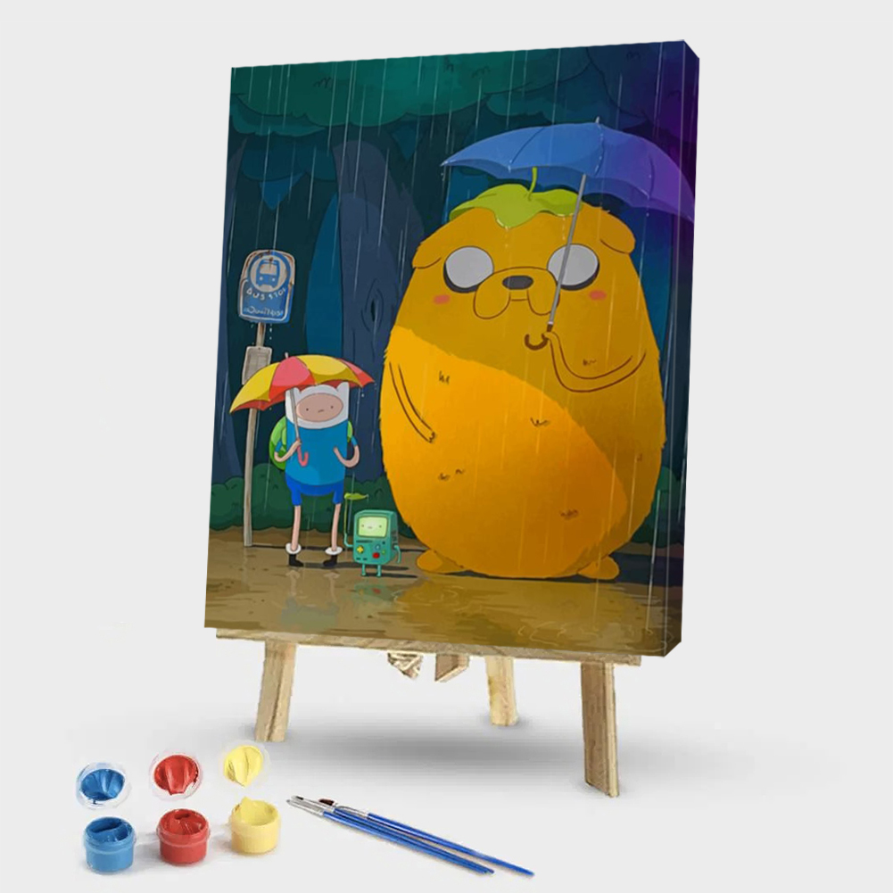 

40*50CM - Paint By Numbers - Cartoon Characters, 501 Original