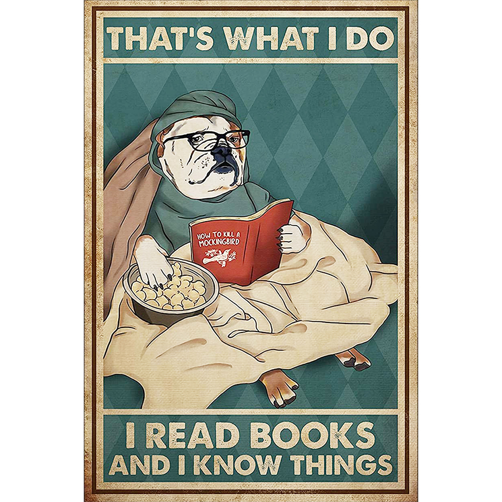 

Bulldog - Round Drill Diamond Painting - 30*45CM, 501 Original