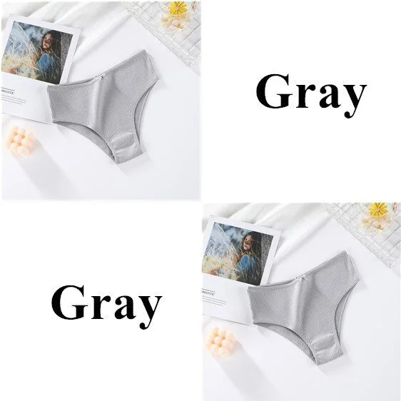 M-XL Cotton Panties Female Underpants Sexy Panties for Women Briefs Underwear Intimate Plus Size Pantys Lingerie 4 Solid Color