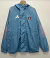 2025 Italy Windbreaker Blue Football Shirt 1:1 Thai Quality