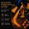 ✝️ Sol&aacute;rn&iacute; zahradn&iacute; lampa s optick&yacute;mi vl&aacute;kny s motivem Jež&iacute;&scaron;e ✨ | Venkovn&iacute; dekorace inspirovan&aacute; v&iacute;rou (🔥Stejn&aacute; jako ve videu)