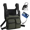 Sports Vest Bag Multi-Pocket Functional Vest Chest Bag Outdoor Sports Backpack