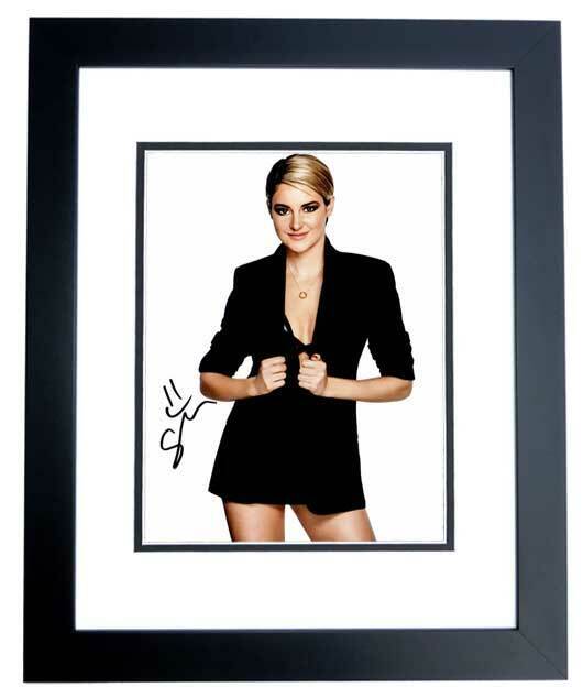 Shailene Woodley Signed Autographed Big Little Lies Divergent 8x10 Photo Poster painting FRAMED