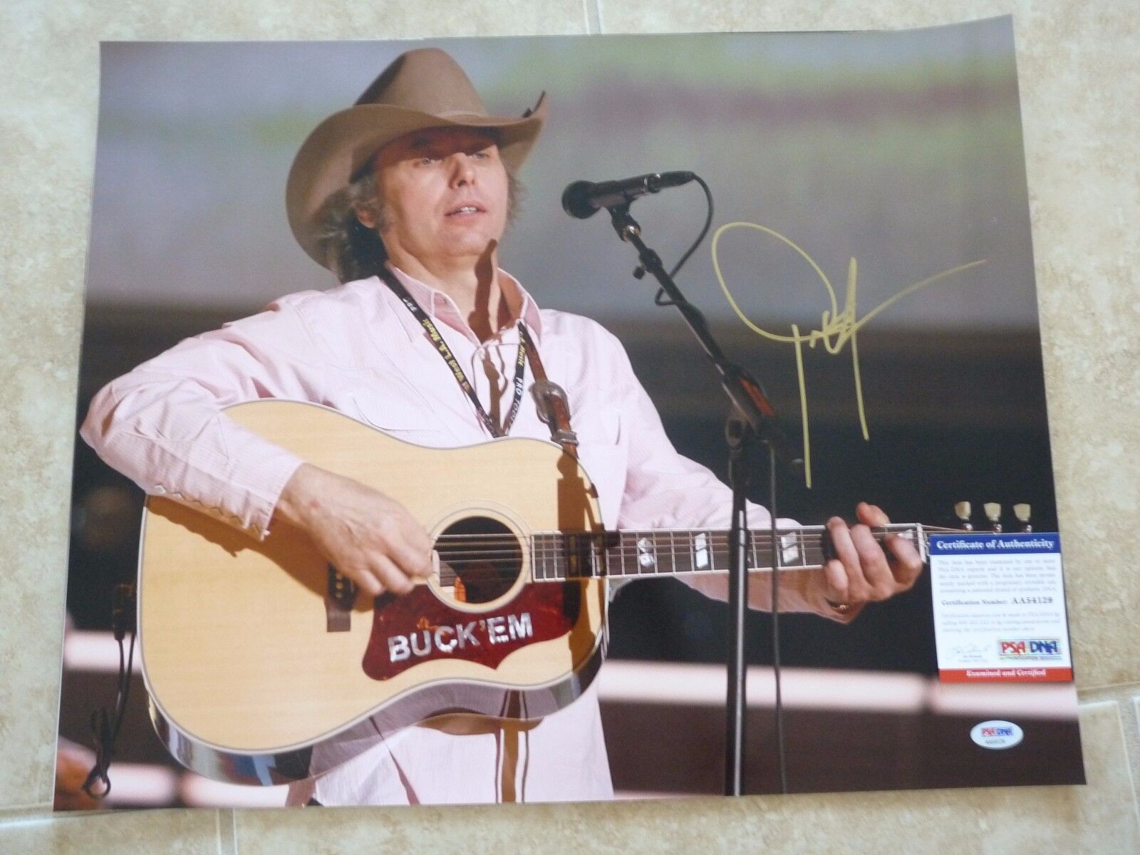 Dwight Yoakam Sexy Country Signed Autographed 16x20 Photo Poster painting PSA Certified #2 G1