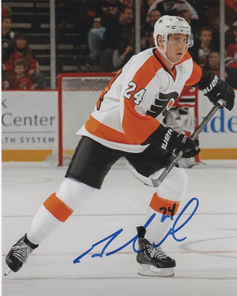 Philadelphia Flyers Matt Read Signed Autographed 8x10 NHL Photo Poster painting COA B