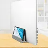 3 Slot Vertical Laptop Stand Adjustable Laptop Dock for iPad/iPhone/MacBook Pro