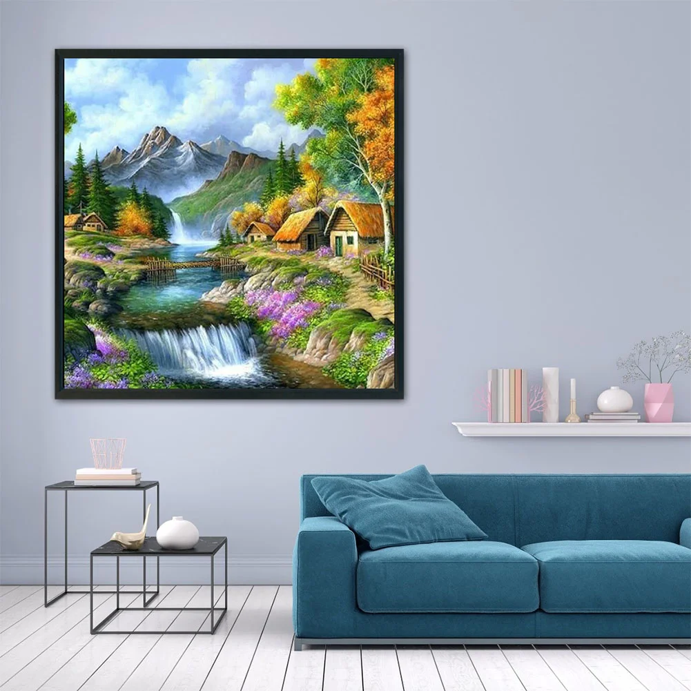 11ct Stamped Cross Stitch - Countryside(50*50cm)