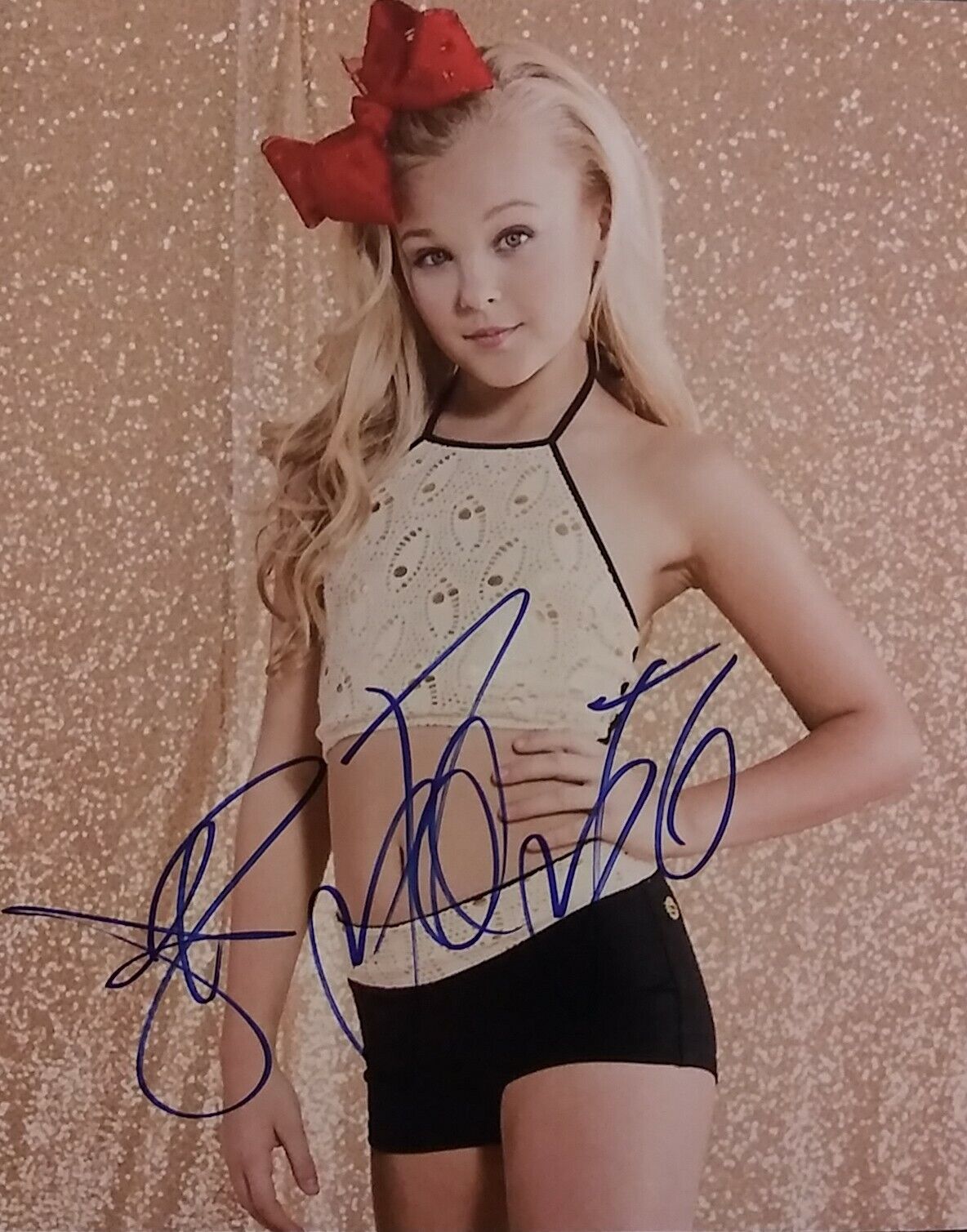 Jojo siwa signed 8x10