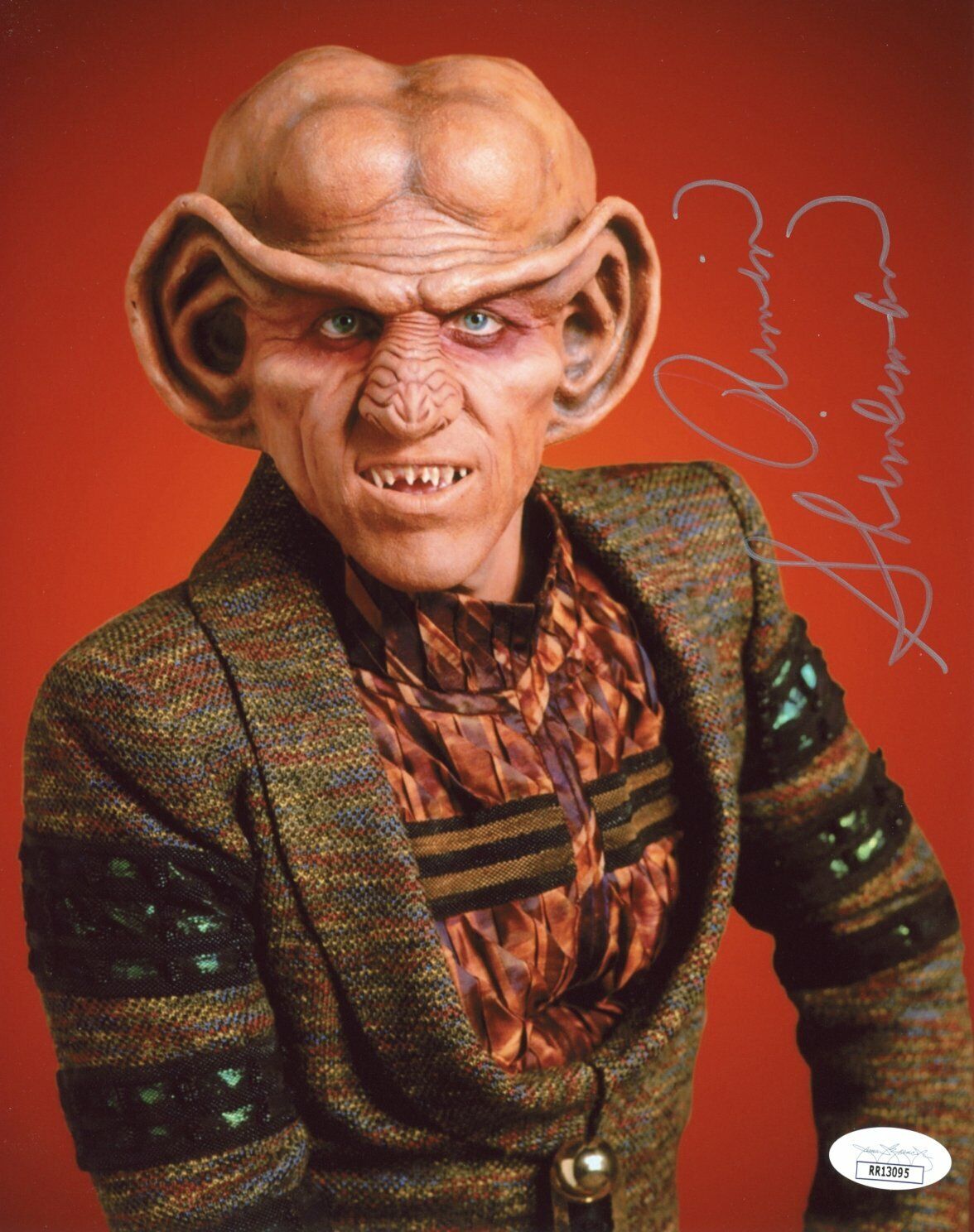 Armin Shimerman Quark Star Trek 8x10 Photo Poster painting Signed Autographed JSA Certified COA