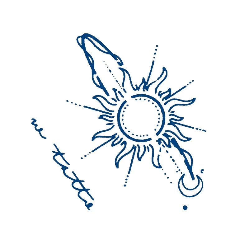 GH101-150 herbal juice tattoo stickers semi-permanent lasting men and women tattoo waterproof sweat plant juice tattoo stickers