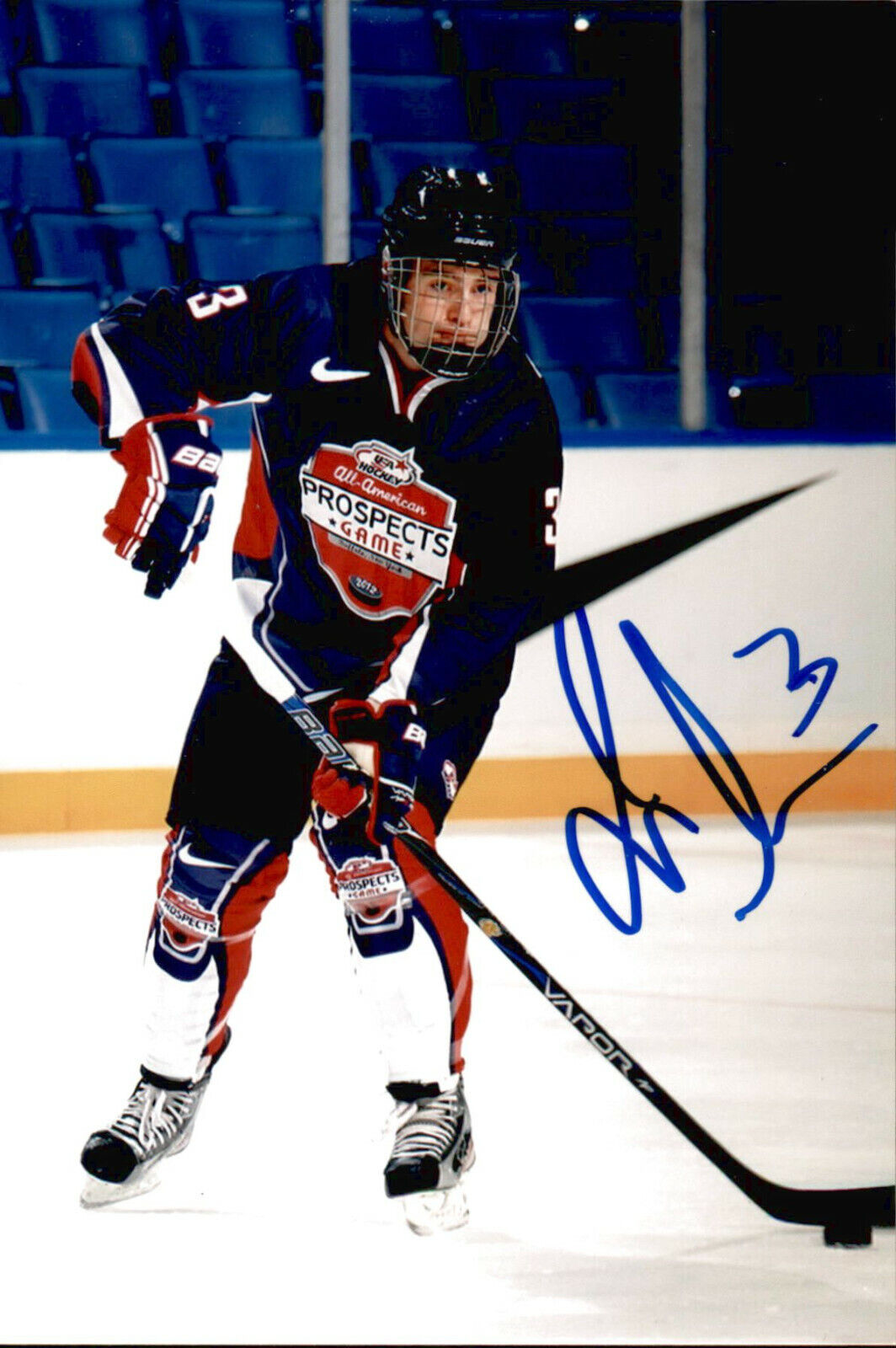 Ian McCoshen SIGNED auographed 4x6 Photo Poster painting WATERLOO BLACKHAKWS / FLORIDA PANTHERS