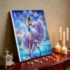 (Pre-Framed)Diamond Painting-DIY Crystal Rhinestone Ballet Girl(25x25cm)