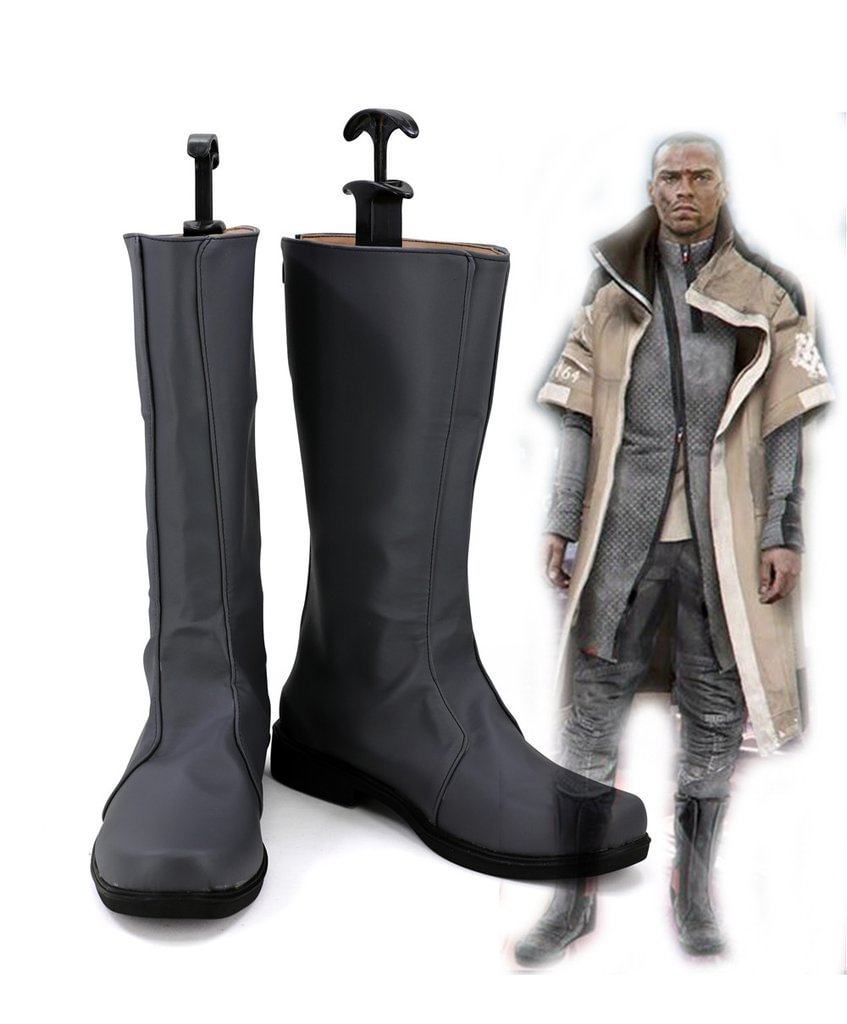 Detroit Become Human Markus Cosplay Shoes Boots