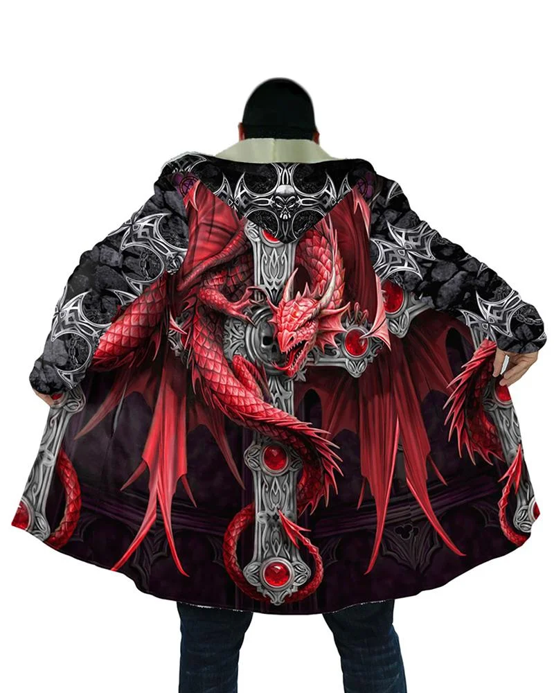 Men's Creative Printed Cloaks31
