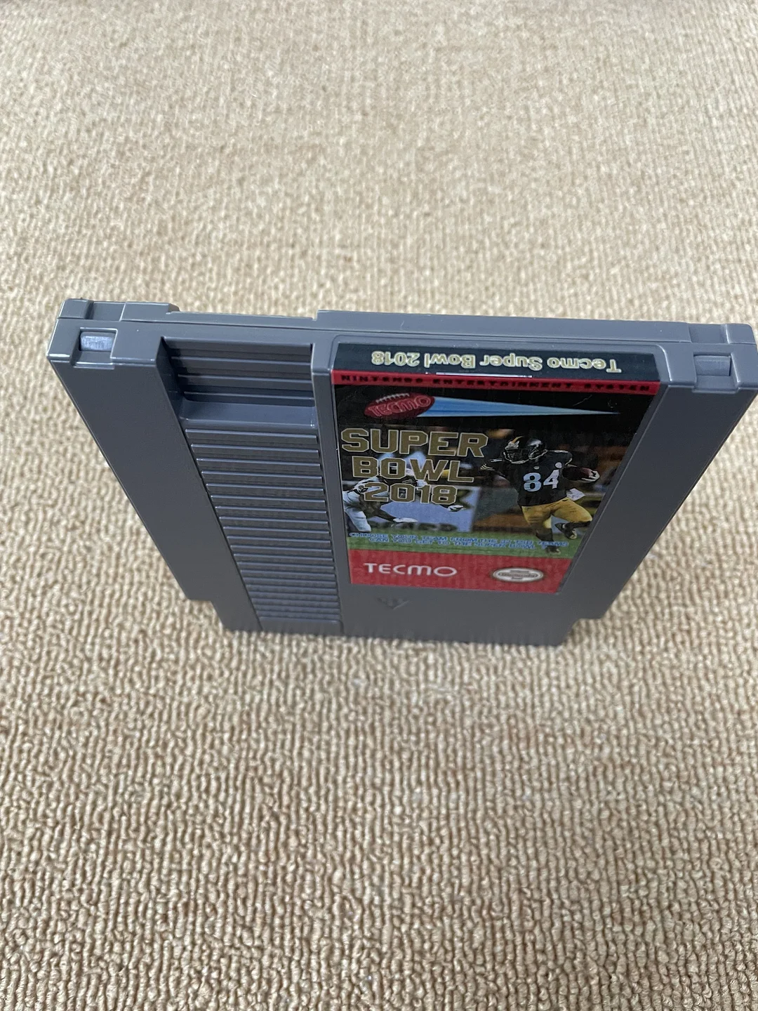 Tecmo Super Bowl 2018 For Nintendo NES - 8 Bit Game Cartridge