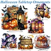 Acrylic Halloween Diamond Painting Desktop Ornaments Kit Home Bedroom Decoration