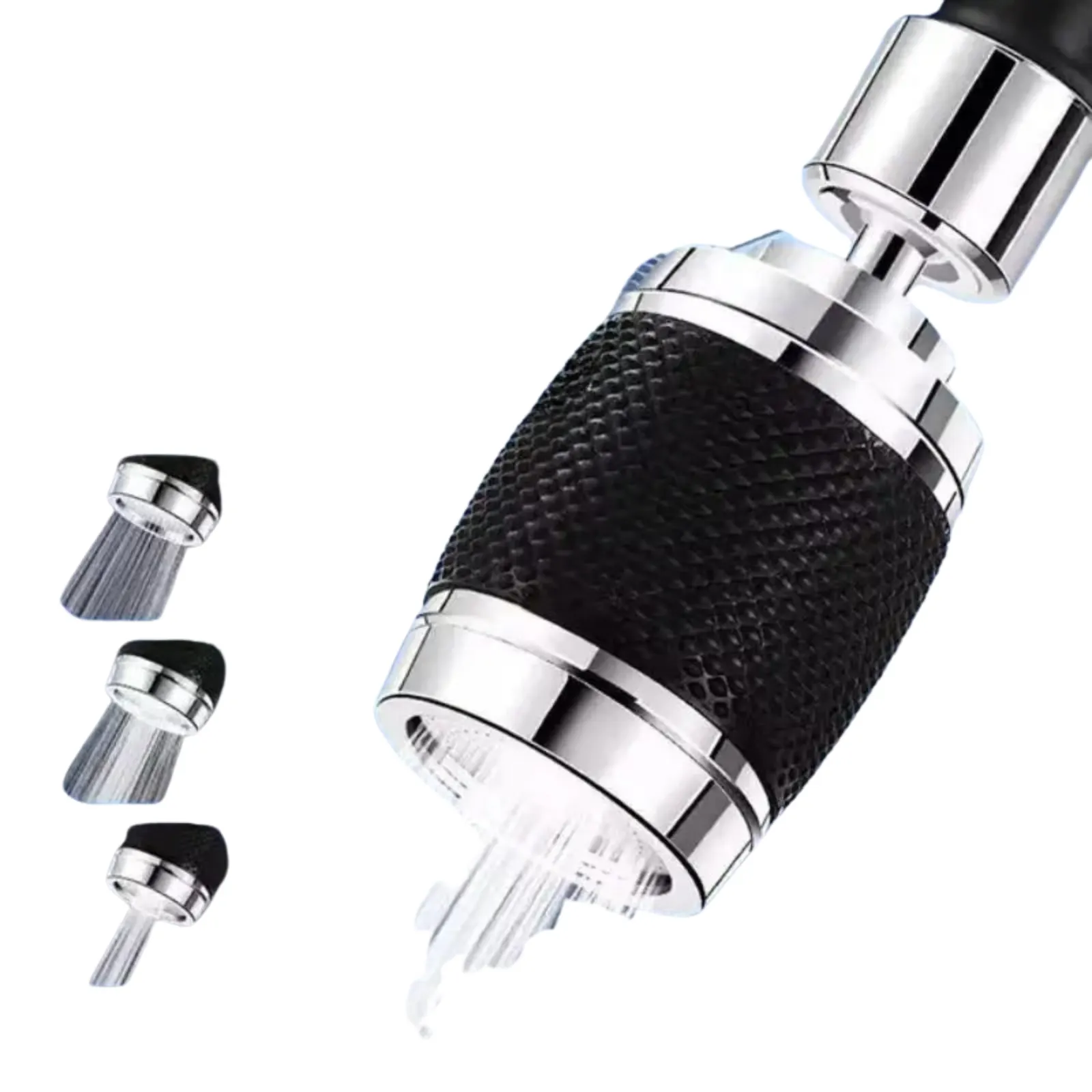 360&deg; rotatable, anti-splash design & easy, secure assembly