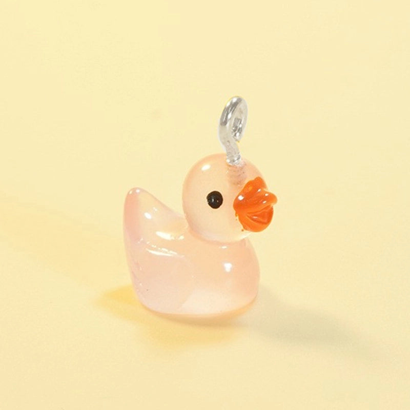 Luminous Diy Jewelry Resin Accessories Handmade Material Keychain Pendant Bracelet Sheep Eye Nail Little Duck