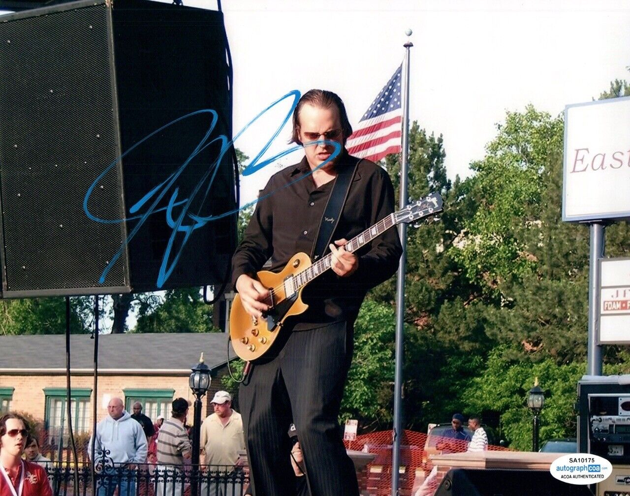 Joe Bonamassa Signed Autographed 8x10 Photo Poster painting Blues Rock Guitarist COA ACOA