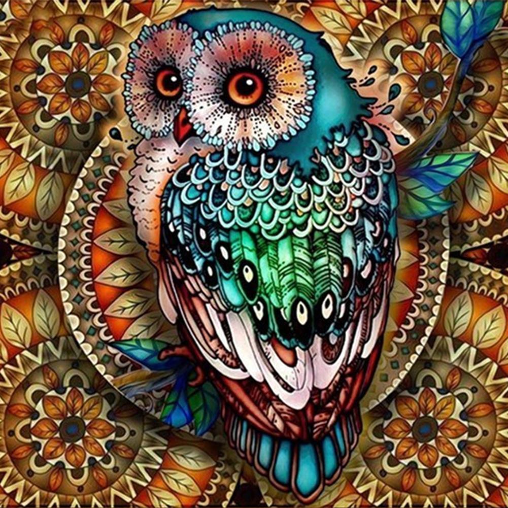 Алмазная мозаика сова