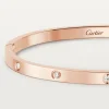 CARTIER LOVE BRACELET, SMALL MODEL, 10 DIAMONDS