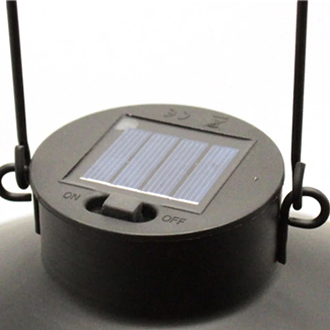 Hanging Solar Lanterns, Waterproof LED Solar Light with Tungsten Bulb (1)