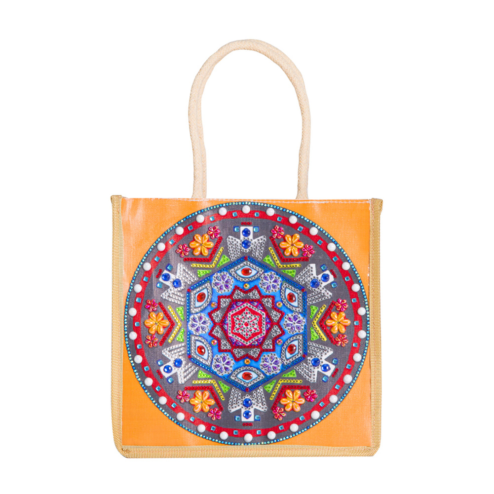 

Mandala - 5D DIY Craft Reusable Linen Bag, 501 Original