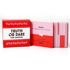 Truth Or Dare Cards Games Position Play Paper Cards Sets for Couple  Erotic Games