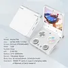 Foldable Retro Handheld Game Console 3.4 Inch IPS Screen 3000mAh Battery Flip Design Portable Pocket Arcade (TF Card Is Not Included)