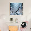 Guitar-11CT Stamped Cross Stitch 40*40cm/15.75*15.75in