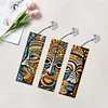 3Pcs DIY Human Face Special Shape Diamond Painting Bookmark