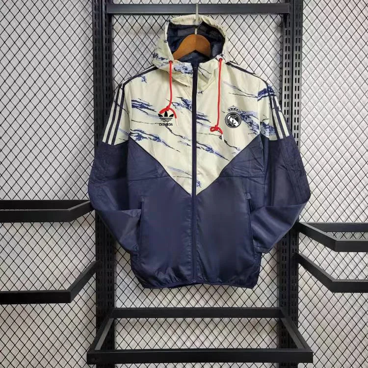 24/25 Real Madrid Jersey Windbreaker Special Edition Thai Quality
