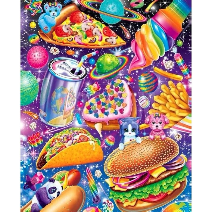 

Pizza Burger - Round Drill Diamond Painting - 30*40CM, 501 Original
