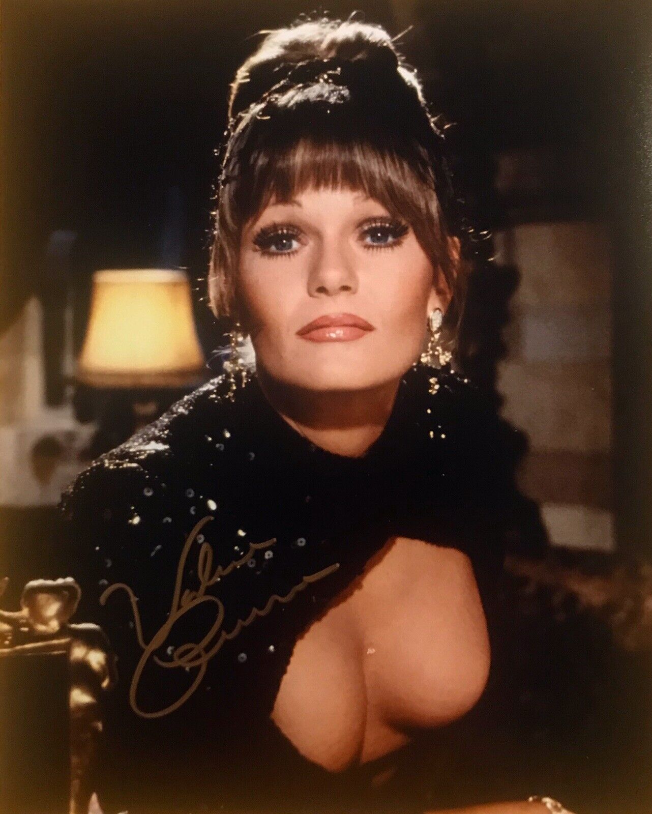 Valerie Perrine Autographed Signed 8x10 Color Photo Poster painting Sexy