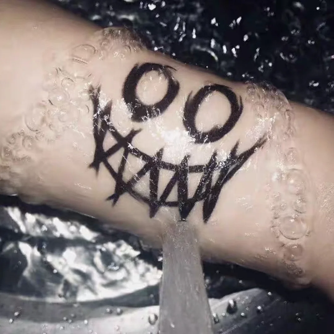 Japanese Cartoon Tattoo Stickers Female Anime Waterproof Cute Sexy Fashion Art Fake Tattoos Lasting Flower Arm Temporary Tattoos