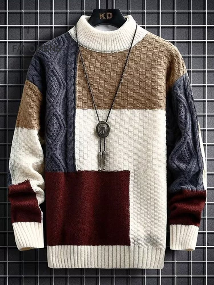 Vintage Hand Knit Sweater Apricot / S
