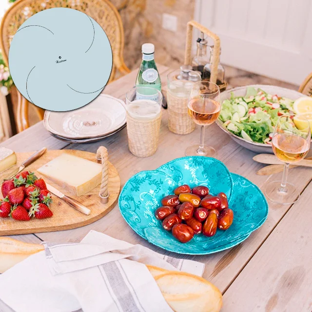 Cute & Super Easy Scalloped Fabric Basket Sewing Template &ndash; With Instructions