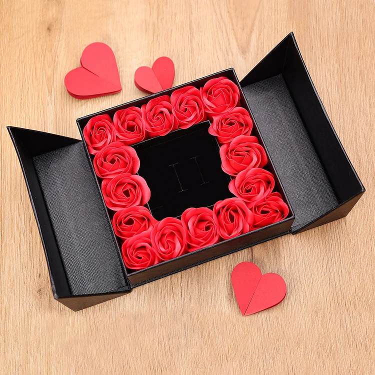 Eternal Rose Box Gift Box And Gift Card Set