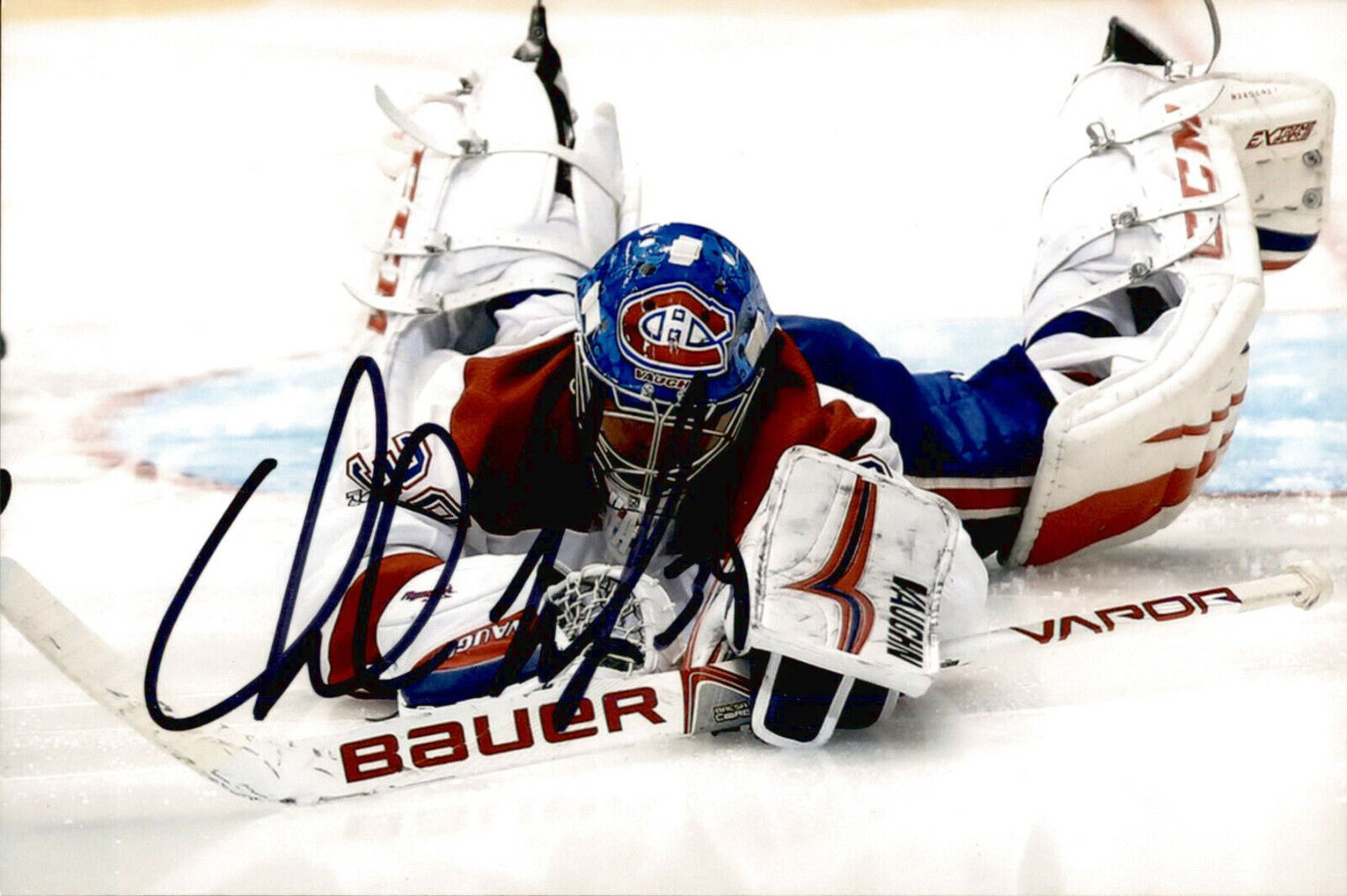 Charlie Lindgren SIGNED 4x6 Photo Poster painting MONTREAL CANADIENS #5