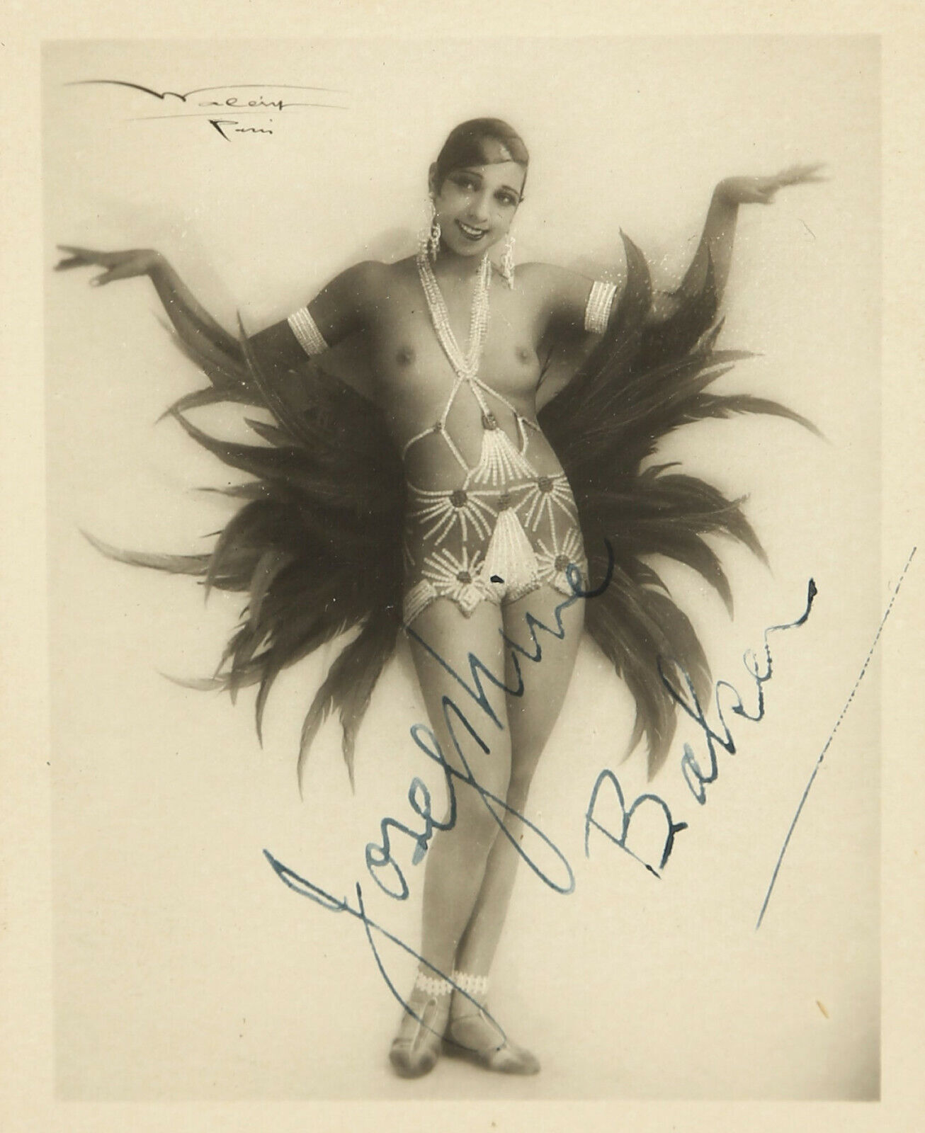 JOSEPHINE BAKER Signed Photo Poster paintinggraph - Film Actress / Dancer & Singer - Preprint