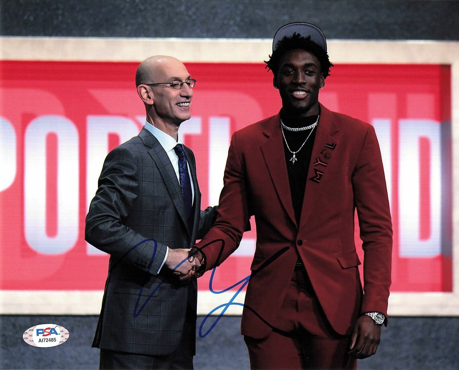 Nassir Little signed 8x10 Photo Poster painting PSA/DNA Portland Trailblazers Autographed